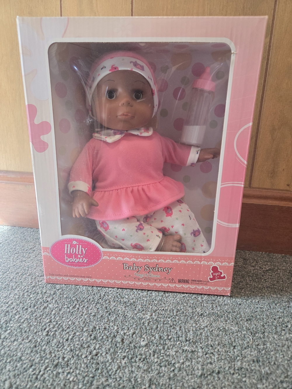 Holly Babies - Baby Sydney Doll in Pink Outfit